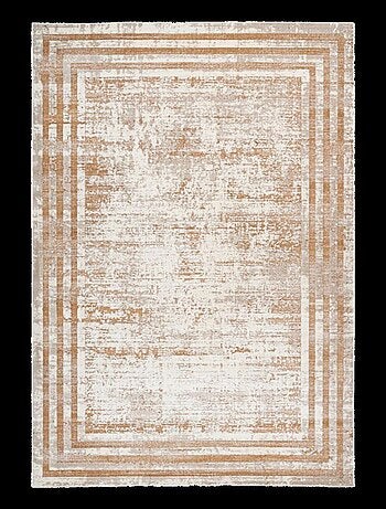 Tapis salon et chambre tissé motif simple PARISA