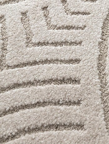 Tapis salon et chambre tissé motif simple RIVIERA 1