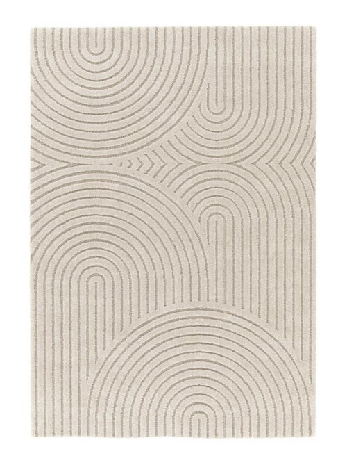 Tapis salon et chambre tissé motif simple RIVIERA 1 - Kiabi