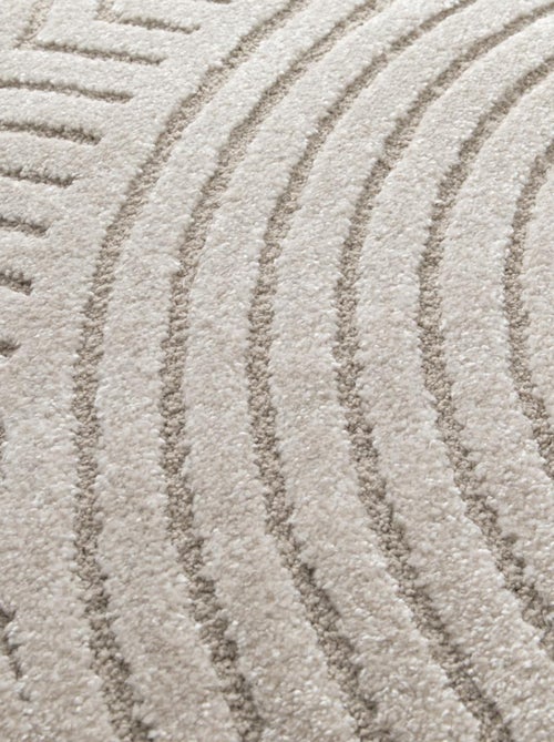 Tapis salon et chambre tissé motif simple RIVIERA 1 - Kiabi