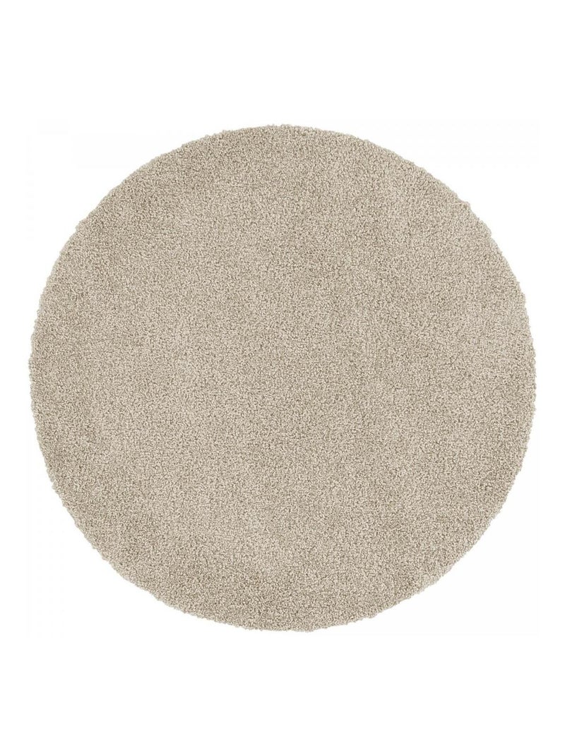 Tapis salon et chambre tissé motif uni ALEGRIA Beige - Kiabi