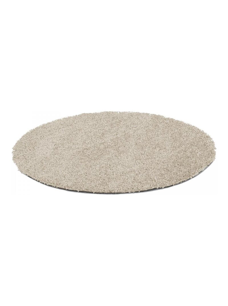 Tapis salon et chambre tissé motif uni ALEGRIA Beige - Kiabi