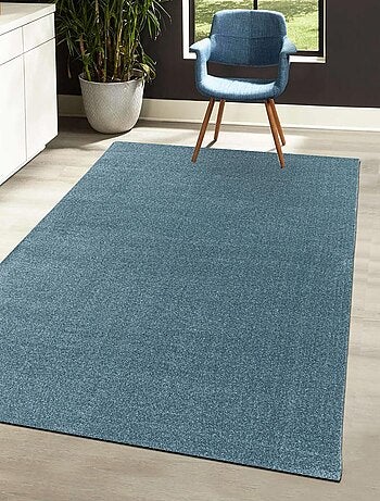 Tapis salon et chambre tissé motif uni BENAPO