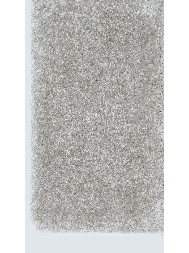 Tapis salon et chambre tissé motif uni EPAISSIA + Gris - Kiabi