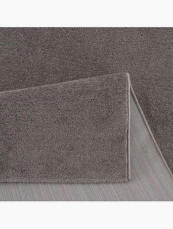 Tapis salon et chambre tissé motif uni NOSSA