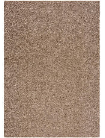 Tapis rond tissé motif uni NOSSA