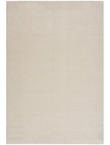 Tapis salon et chambre tissé motif uni NOSSA