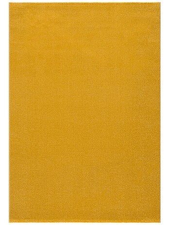 Tapis rond tissé motif uni NOSSA