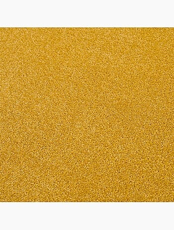 Tapis rond tissé motif uni NOSSA
