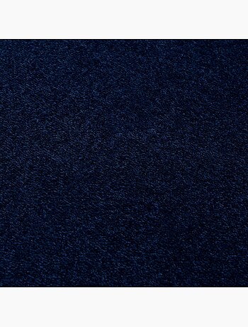 Tapis rond tissé motif uni NOSSA