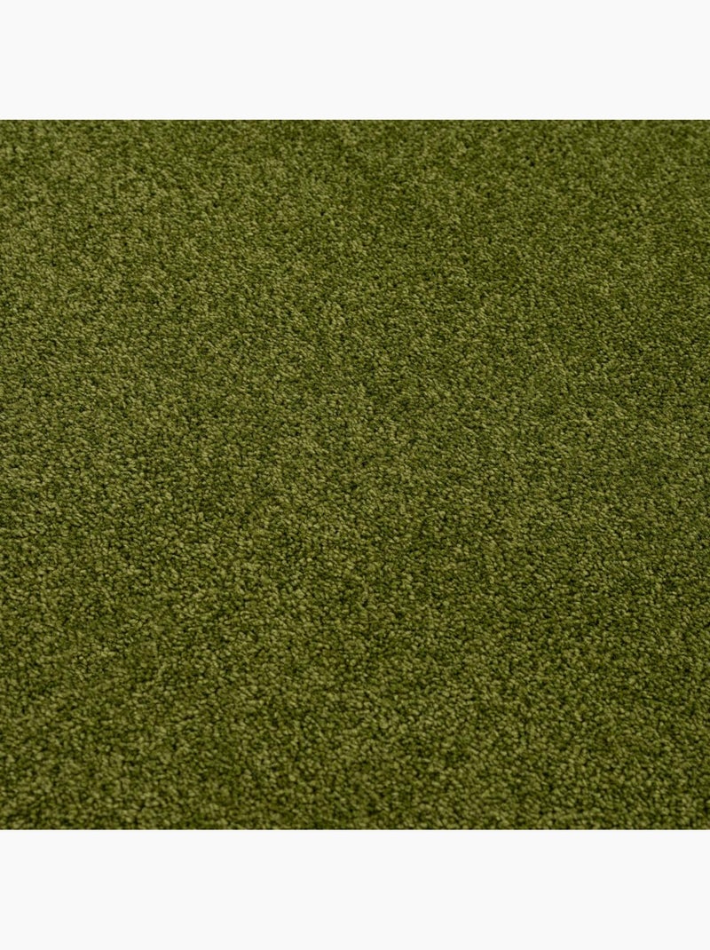 Tapis salon et chambre tissé motif uni NOSSA Vert - Kiabi