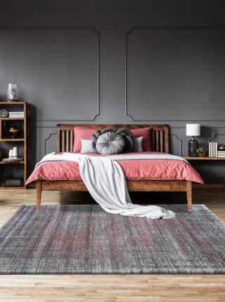 Tapis salon et chambre tissé motif uni SAN JO