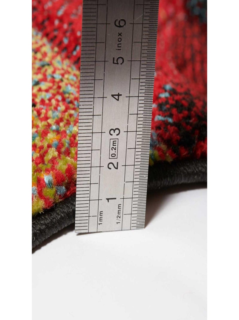 Tapis salon et chambre tissé motif uni SESSOM Multicolore - Kiabi