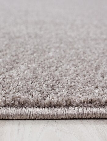 Tapis salon et chambre tissé motif uni SOULA