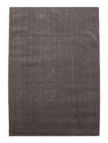 Tapis salon et chambre tissé motif uni soula
