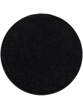 Tapis salon et chambre tissé motif uni SOULA