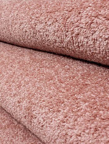 Tapis salon et chambre tissé motif uni SOULA