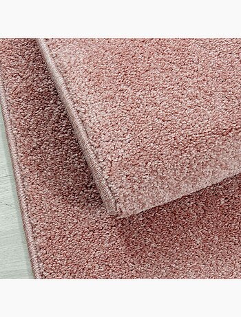 Tapis salon et chambre tissé motif uni SOULA