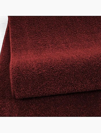 Tapis salon et chambre tissé motif uni SOULA