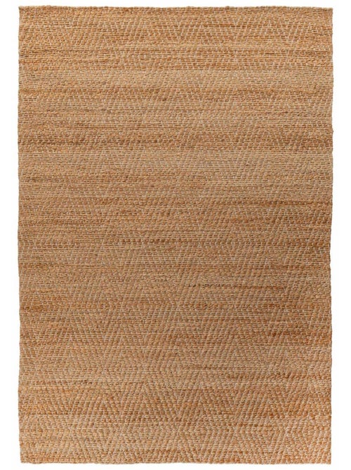 Tapis salon, fait main en jute - Kiabi
