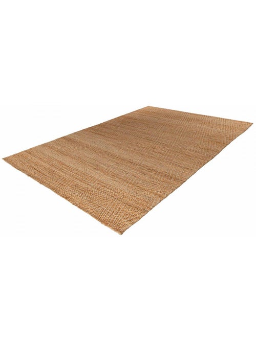 Tapis salon, fait main en jute - Kiabi