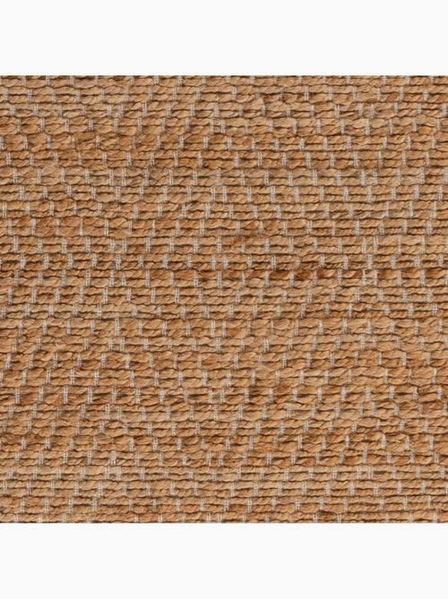 Tapis salon, fait main en jute - Kiabi