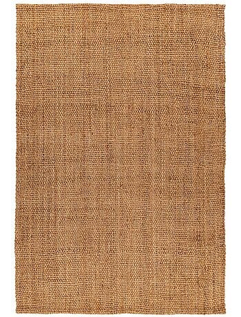 Tapis salon, fait main en jute