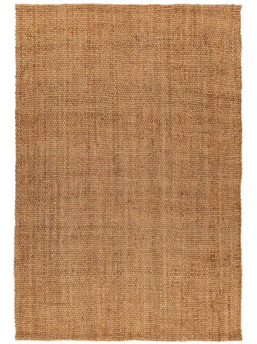 Tapis salon, fait main en jute - Kiabi