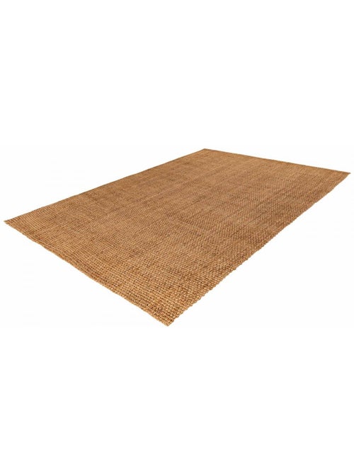 Tapis salon, fait main en jute - Kiabi