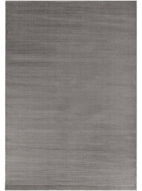 Tapis salon faux uni, poils ras, design épuré, dolomite, confort - Kiabi