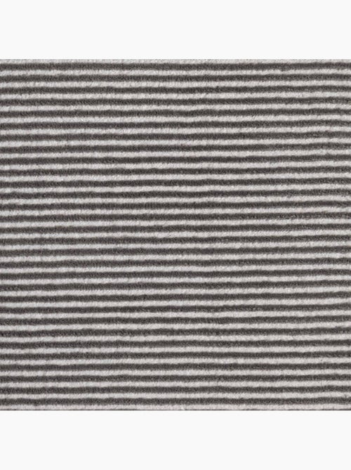 Tapis salon faux uni, poils ras, design épuré, dolomite, confort - Kiabi