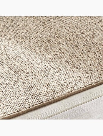 Tapis salon faux uni poils ras, tufti, doux et entretien facile