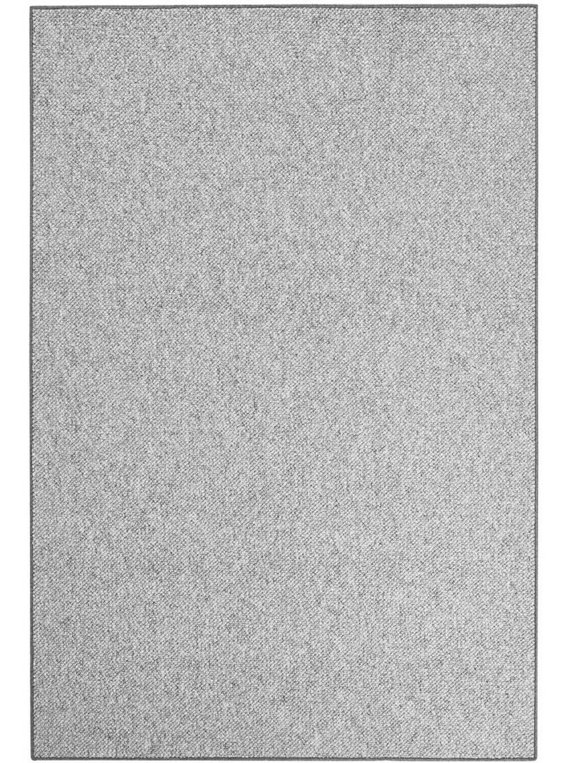 Tapis salon faux uni poils ras, tufti, doux et entretien facile Gris - Kiabi