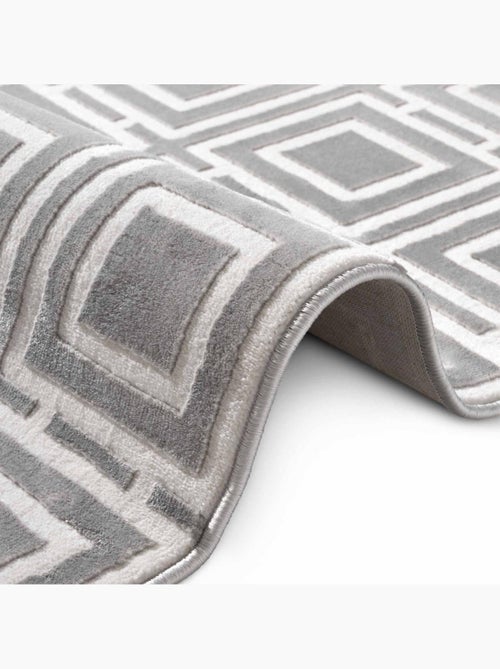 Tapis salon howlite motif géométrique, design graphique et original, confort - Kiabi Tapis salon howlite motif géométrique, design graphique et original, confort - Kiabi