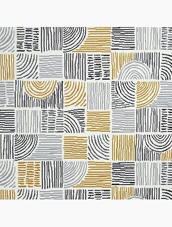 Tapis salon lyn1 etni, motif géométrique graphique, moderne