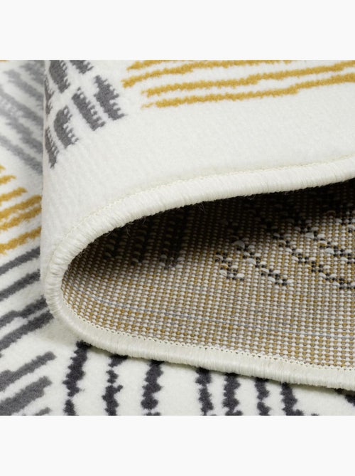 Tapis salon lyn1 etni, motif géométrique graphique, moderne - Kiabi