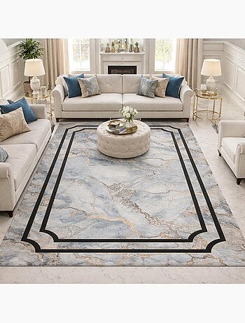 Tapis salon LYN11 ELEGA facile d'entretien