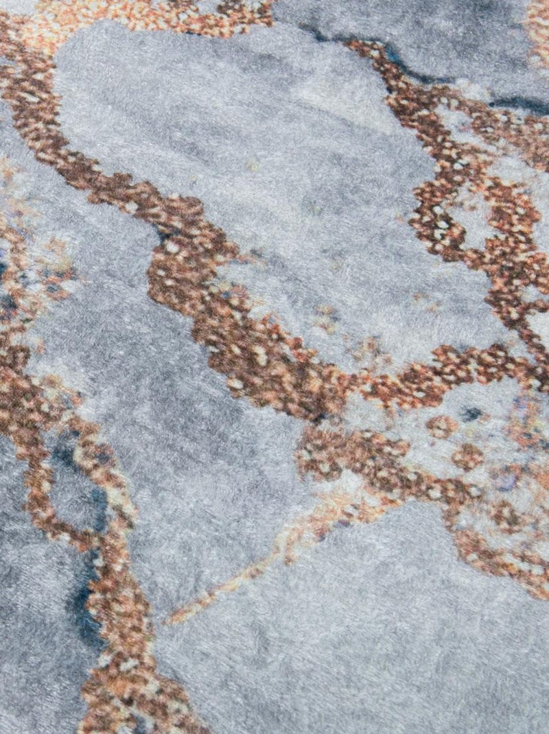 Tapis salon LYN11 ELEGA facile d'entretien Ecru - Kiabi