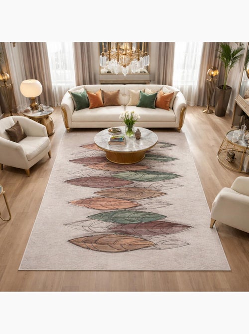 Tapis salon LYN11 FEUYE facile d'entretien - Kiabi