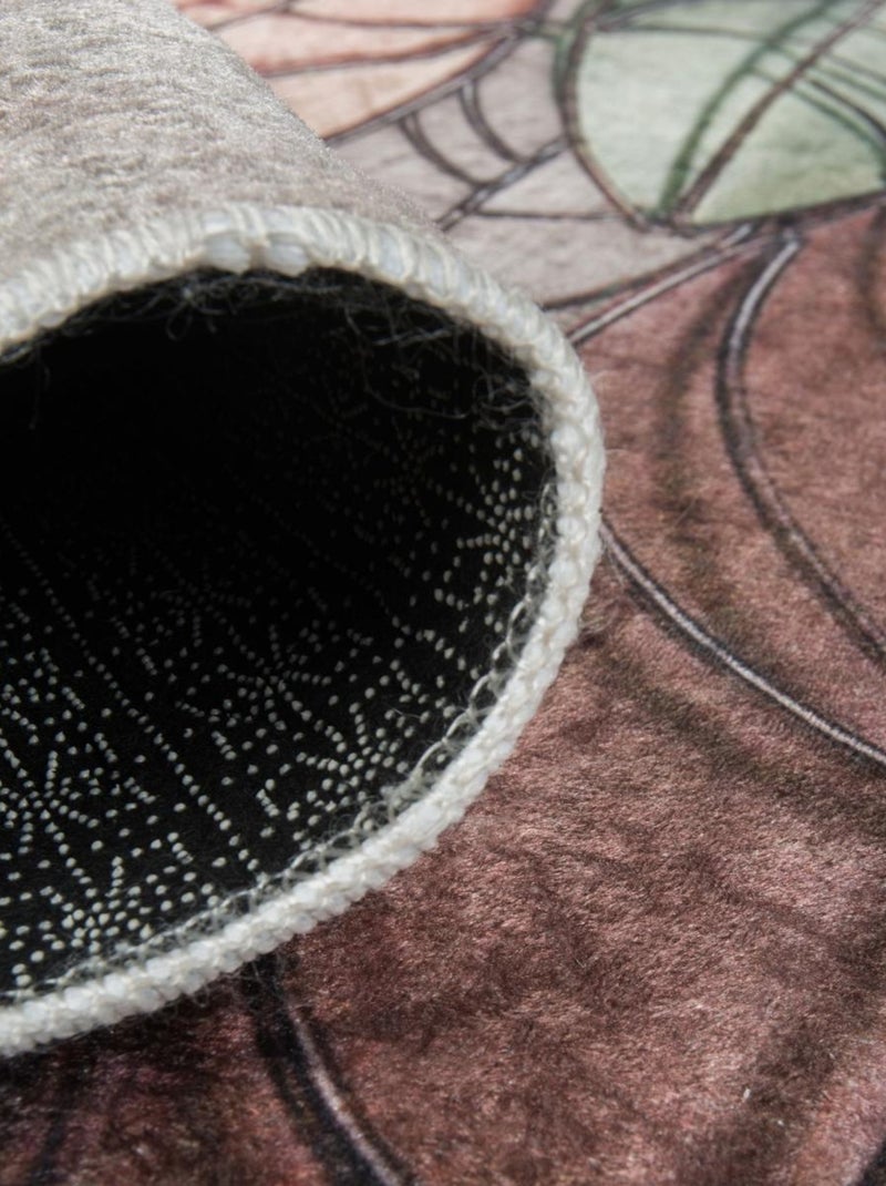 Tapis salon LYN11 FEUYE facile d'entretien Beige - Kiabi