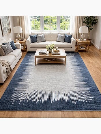 Tapis salon LYN11 FLONA facile d'entretien