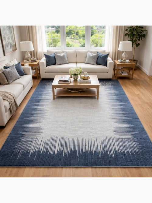 Tapis salon LYN11 FLONA facile d'entretien - Kiabi
