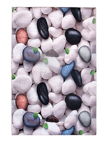 Tapis salon LYN11 GALET facile d'entretien