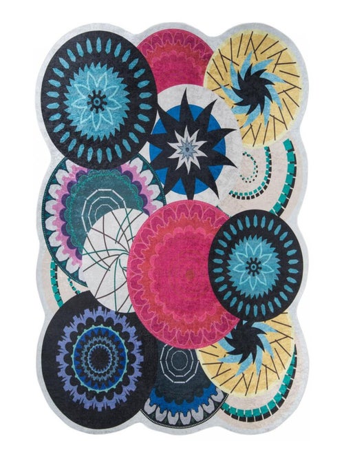 Tapis salon LYN11 PSYKAI facile d'entretien - Kiabi
