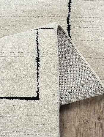 Tapis salon LYN9 BRINKI Tapis soyeux en relief