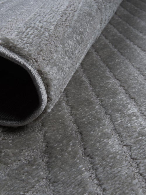 Tapis salon LYN9 D, tapis ton sur ton moderne et contemporain - Kiabi