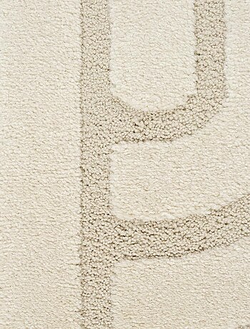 Tapis salon LYN9 SPIRATRO - Tapis forme original en relief