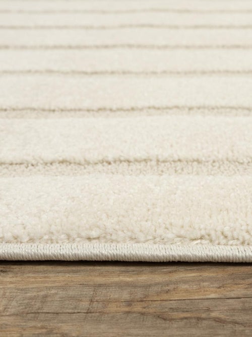 Tapis salon LYN9 SPIRATRO - Tapis forme original en relief - Kiabi