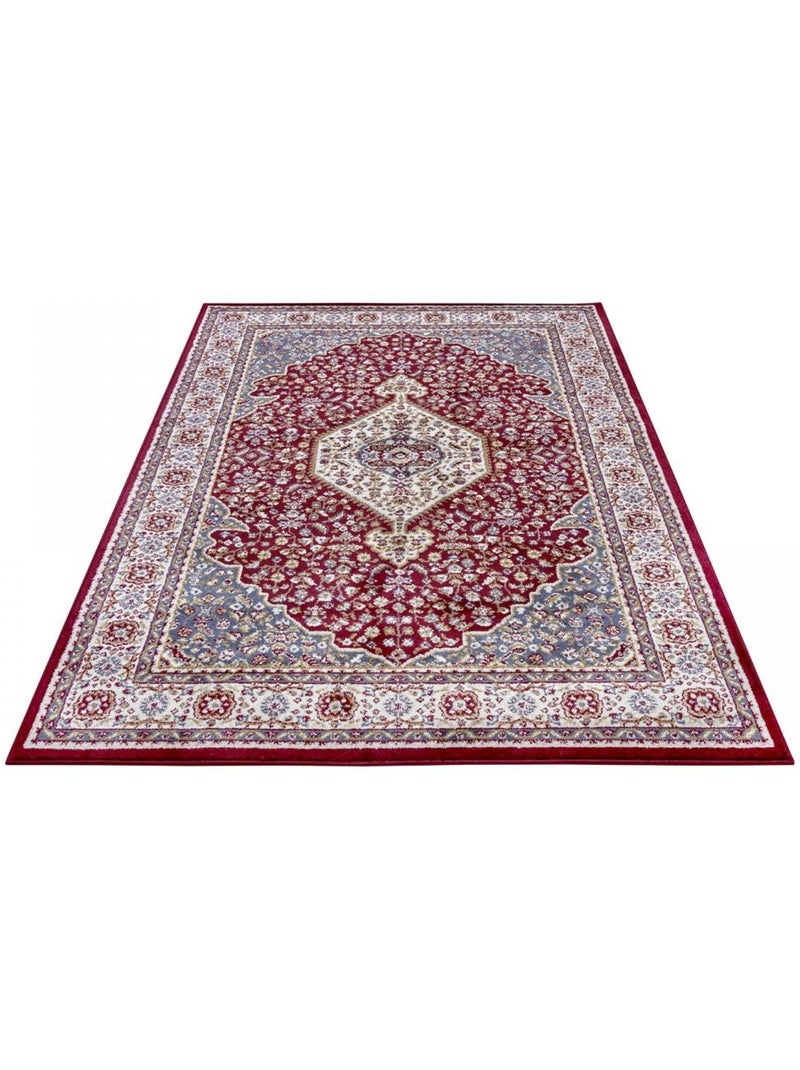 Tapis salon mochi, oriental Rouge - Kiabi