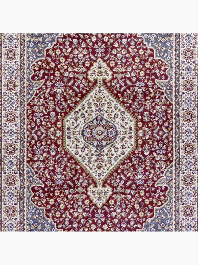 Tapis salon mochi, oriental Rouge - Kiabi